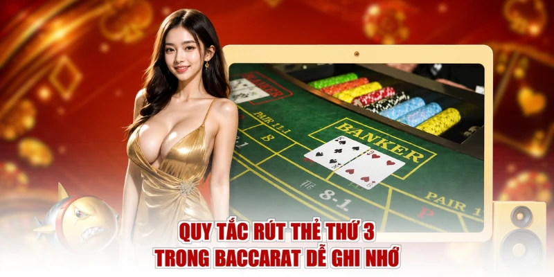 Quy tắc rút thẻ thứ 3 trong Baccarat dễ ghi nhớ