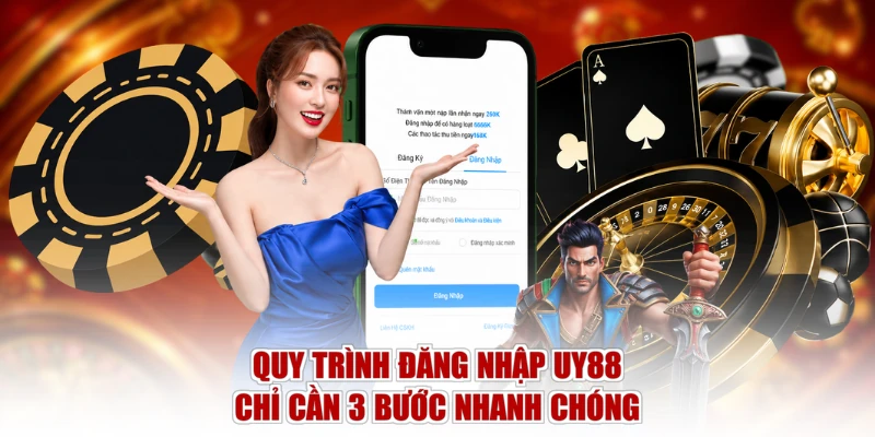 Quy trình đăng nhập UY88 chỉ cần 3 bước nhanh chóng