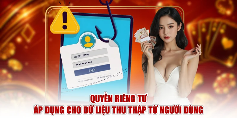 Quyền riêng tư áp dụng cho dữ liệu thu thập từ người dùng